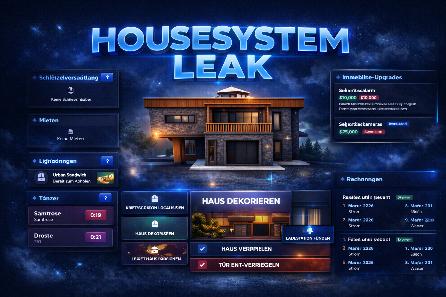 Housesystem Leak